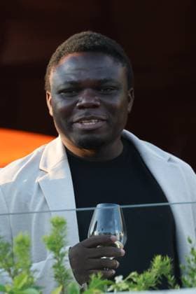 Cannes Jury Diner Jury Member Dieudo Hamadi attend the 2025 Jury Dinner ahead of the 78th annual Cannes Film Festival at on May 12, 2025 in Cannes, France. Photo by Shootpix ABACAPRESS.COM Cannes France  Copyright: xShootpix ABACAx
