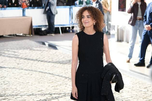 Cannes Jury Diner Leila Slimani attending the 2025 Jury Dinner ahead of the 78th annual Cannes Film Festival at on May 12, 2025 in Cannes, France. Photo by Lionel Urman ABACAPRESS.COM Cannes France  Copyright: xUrmanxLionel ABACAx