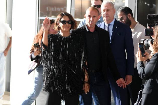 Cannes Jury Diner Halle Berry attending the 2025 Jury Dinner ahead of the 78th annual Cannes Film Festival at on May 12, 2025 in Cannes, France. Photo by Lionel Urman ABACAPRESS.COM Cannes France  Copyright: xUrmanxLionel ABACAx