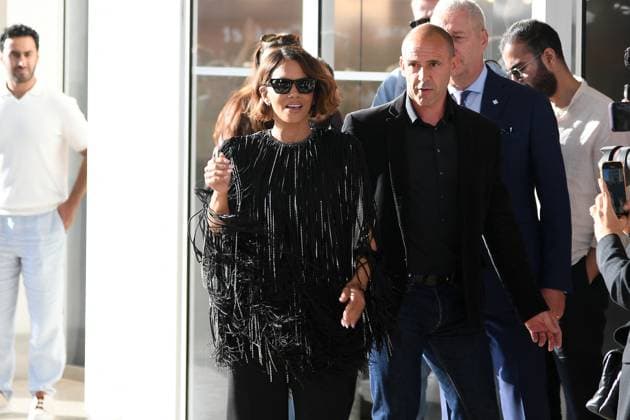 Cannes Jury Diner Halle Berry attending the 2025 Jury Dinner ahead of the 78th annual Cannes Film Festival at on May 12, 2025 in Cannes, France. Photo by Lionel Urman ABACAPRESS.COM Cannes France  Copyright: xUrmanxLionel ABACAx