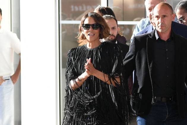 Cannes Jury Diner Halle Berry attending the 2025 Jury Dinner ahead of the 78th annual Cannes Film Festival at on May 12, 2025 in Cannes, France. Photo by Lionel Urman ABACAPRESS.COM Cannes France  Copyright: xUrmanxLionel ABACAx