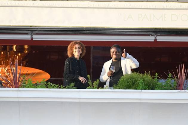 Cannes Jury Diner Dieudonne Hamadi attending the 2025 Jury Dinner ahead of the 78th annual Cannes Film Festival at on May 12, 2025 in Cannes, France. Photo by Lionel Urman ABACAPRESS.COM Cannes France  Copyright: xUrmanxLionel ABACAx