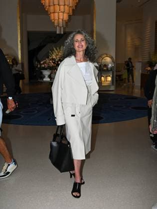 Cannes, 78th Cannes Film Festival 2025 - Day 1 - Arrivals at the Hotel Martinez Pictured; Andie MacDowell  Copyright: xManuelexMangiarottix xipa-agency.netx xPoolxPhotoxEventsx05x IPA_Agency_IPA57612410