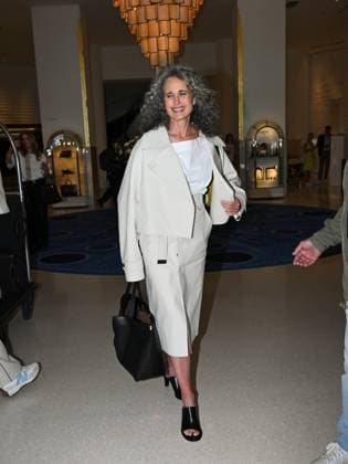 Cannes, 78th Cannes Film Festival 2025 - Day 1 - Arrivals at the Hotel Martinez Pictured; Andie MacDowell  Copyright: xManuelexMangiarottix xipa-agency.netx xPoolxPhotoxEventsx05x IPA_Agency_IPA57612423