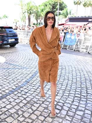Cannes, 78th Cannes Film Festival 2025 - day 1 - Arrivals at the Hotel Martinez In the photo; Paola Turani  Copyright: xManuelexMangiarottix xipa-agency.netx xPoolxPhotoxEventsx05x IPA_Agency_IPA57613111