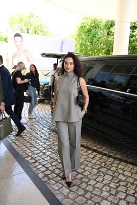 Cannes, 78th Cannes Film Festival 2025 - day 1 - Arrivals at the Hotel Martinez Pictured; Shanina Shaik  Copyright: xManuelexMangiarottix xipa-agency.netx xPoolxPhotoxEventsx05x IPA_Agency_IPA57613658