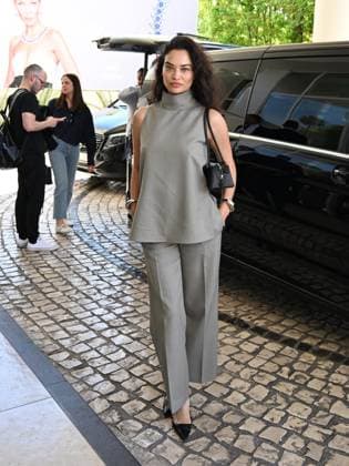 Cannes, 78th Cannes Film Festival 2025 - day 1 - Arrivals at the Hotel Martinez Pictured; Shanina Shaik  Copyright: xManuelexMangiarottix xipa-agency.netx xPoolxPhotoxEventsx05x IPA_Agency_IPA57613662