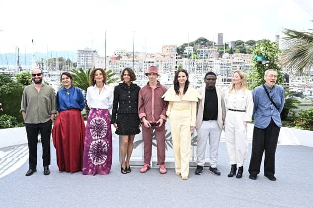 RECORD DATE NOT STATED Cannes - Jury Photocall Jury Member, Carlos Reygadas, Payal Kapadia, Jury Member, Leïla Slimani, Jury Member, Halle Berry, Jury Member, Jeremy Strong, Jury President, Juliette Binoche, Jury Member, Dieudo Hamadi, Jury Member, Alba Rohrw attending the Feature Films Jury photocall at the 78th Cannes Film Festival, Tuesday, May 13, 2025, in Cannes, southern France. Photo by David Niviere ABACAPRESS.COM Cannes France Copyright: xNivierexDavid ABACAPRESS.COMx