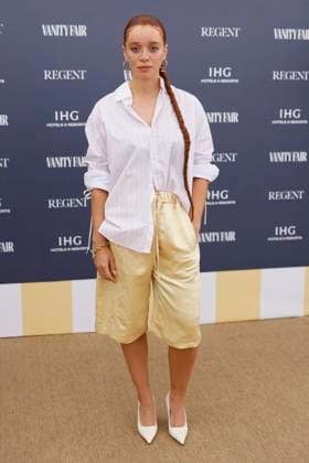 Vanity Fair x IHG Hotels & Resorts Beach Lunch MP Erin Kellyman attends the Vanity Fair x IHG Hotels & Resorts Beach Lunch to celebrate the start of the 78th annual Cannes Film Festival on Tuesday, May 13, 2025, in Cannes, France. Carlton Cannes, A Regent Hotel – a member of IHG Hotels & Resorts’ luxury & lifestyle portfolio, hosted the very first Cannes Film Festival in 1946 Photo by Marco Piovanotto Abacapress.com Cannes France  Copyright: xPiovanottoxMarco ABACAx