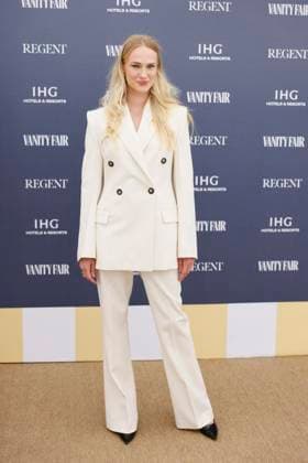 Vanity Fair x IHG Hotels & Resorts Beach Lunch MP Jessica Madsen attends the Vanity Fair x IHG Hotels & Resorts Beach Lunch to celebrate the start of the 78th annual Cannes Film Festival on Tuesday, May 13, 2025, in Cannes, France. Carlton Cannes, A Regent Hotel – a member of IHG Hotels & Resorts’ luxury & lifestyle portfolio, hosted the very first Cannes Film Festival in 1946 Photo by Marco Piovanotto Abacapress.com Cannes France  Copyright: xPiovanottoxMarco ABACAx