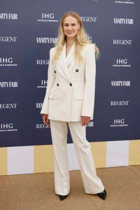 Vanity Fair x IHG Hotels & Resorts Beach Lunch MP Jessica Madsen attends the Vanity Fair x IHG Hotels & Resorts Beach Lunch to celebrate the start of the 78th annual Cannes Film Festival on Tuesday, May 13, 2025, in Cannes, France. Carlton Cannes, A Regent Hotel – a member of IHG Hotels & Resorts’ luxury & lifestyle portfolio, hosted the very first Cannes Film Festival in 1946 Photo by Marco Piovanotto Abacapress.com Cannes France  Copyright: xPiovanottoxMarco ABACAx