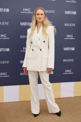 Vanity Fair x IHG Hotels & Resorts Beach Lunch MP Jessica Madsen attends the Vanity Fair x IHG Hotels & Resorts Beach Lunch to celebrate the start of the 78th annual Cannes Film Festival on Tuesday, May 13, 2025, in Cannes, France. Carlton Cannes, A Regent Hotel – a member of IHG Hotels & Resorts’ luxury & lifestyle portfolio, hosted the very first Cannes Film Festival in 1946 Photo by Marco Piovanotto Abacapress.com Cannes France  Copyright: xPiovanottoxMarco ABACAx