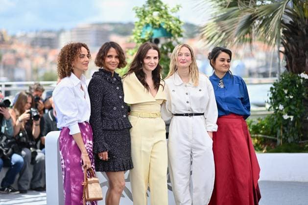 Cannes - Jury Photocall Payal Kapadia, Jury Member, Alba Rohrwacher, Jury President, Juliette Binoche, Jury Member, Halle Berry and Jury Member, Leïla Slimani attending the Feature Films Jury photocall at the 78th Cannes Film Festival, Tuesday, May 13, 2025, in Cannes, southern France. Photo by Franck Castel ABACAPRESS.COM Cannes France Copyright: xCastelxFranck ABACAx