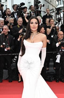 RECORD DATE NOT STATED 78th Cannes Film Festival Opening Ceremony - France Nadine Nassib Njeim attends the red carpet for the opening ceremony and Partir Un Jour (Leave One Day) screening at the 78th annual Cannes Film Festival at Palais des Festivals on May 13, 2025 in Cannes, France. Photo by David Niviere ABACAPRESS.COM Cannes France  Copyright: xNivierexDavid ABACAPRESS.COMx