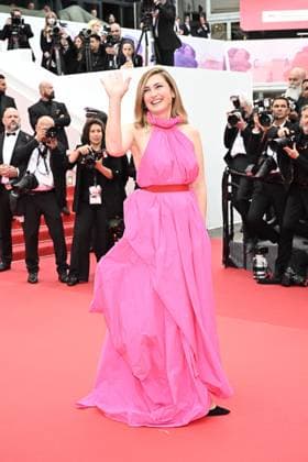 RECORD DATE NOT STATED 78th Cannes Film Festival Opening Ceremony - France Julie Gayet attends the red carpet for the opening ceremony and Partir Un Jour (Leave One Day) screening at the 78th annual Cannes Film Festival at Palais des Festivals on May 13, 2025 in Cannes, France. Photo by David Niviere ABACAPRESS.COM Cannes France  Copyright: xNivierexDavid ABACAPRESS.COMx