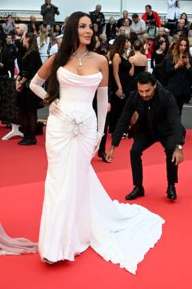 Cannes, 78th Cannes Film Festival 2025, Red Carpet premiere Opening Ceremony In the photo: Nadine Nassib Njeim  Copyright: xTerenghi Ipax xipa-agency.netx xPoolxPhotoxEventsx05x IPA_Agency_IPA57625461