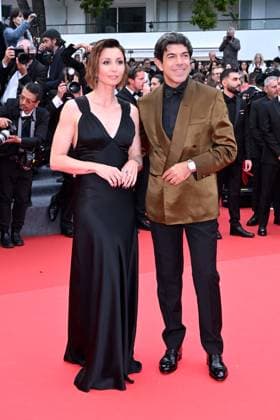 Cannes, 78th Cannes Film Festival 2025, Red Carpet premiere Opening Ceremony Cannes, 78th Cannes Film Festival 2025, Red Carpet premiere Opening Ceremony In the photo: Anna Ferzetti, Pierfrancesco Favino Cannes France  Copyright: xIPA ABACAx