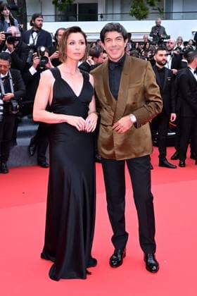 Cannes, France: Cannes, 78th Cannes Film Festival 2025, Red Carpet premiere Opening Ceremony In the photo: Anna Ferzetti, Pierfrancesco Favino Cannes France  - ZUMAp169 20250513_zea_p169_835 Copyright: xTerenghi Ipax
