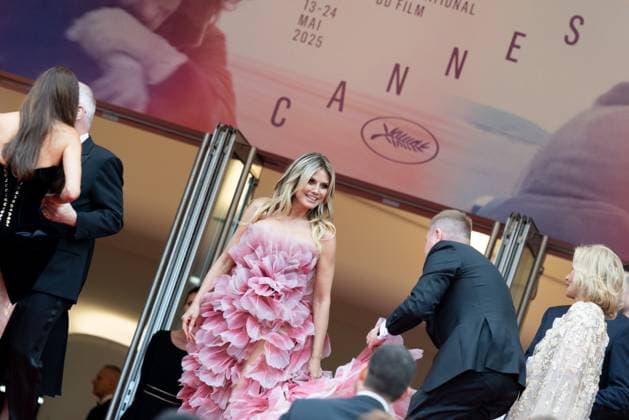 78. Internationalen Filmfestspiele von Cannes 2025 Cannes, Frankreich - 13.5.2024: Heidi Klum während der Eröffnung der 78. Internationalen Filmfestspiele von Cannes. Die 78. Internationalen Filmfestspiele von Cannes finden vom 13. bis 24. Mai 2025 statt. Provence-Alpes-CÃ te d™Azur