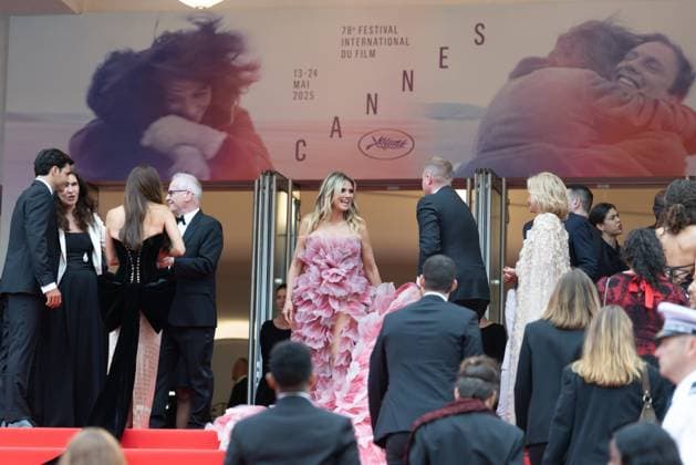 78. Internationalen Filmfestspiele von Cannes 2025 Cannes, Frankreich - 13.5.2024: Heidi Klum während der Eröffnung der 78. Internationalen Filmfestspiele von Cannes. Die 78. Internationalen Filmfestspiele von Cannes finden vom 13. bis 24. Mai 2025 statt. Provence-Alpes-CÃ te d™Azur