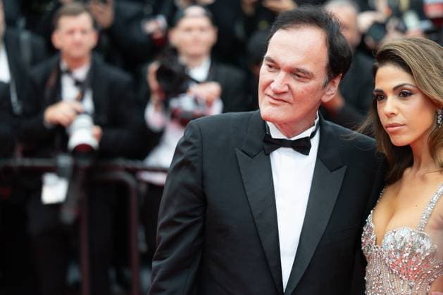 78. Internationalen Filmfestspiele von Cannes 2025 Cannes, Frankreich - 13.5.2024: Quentin Tarantino und Daniella Tarantino während der Eröffnung der 78. Internationalen Filmfestspiele von Cannes. Die 78. Internationalen Filmfestspiele von Cannes finden vom 13. bis 24. Mai 2025 statt. Provence-Alpes-CÃ te d™Azur