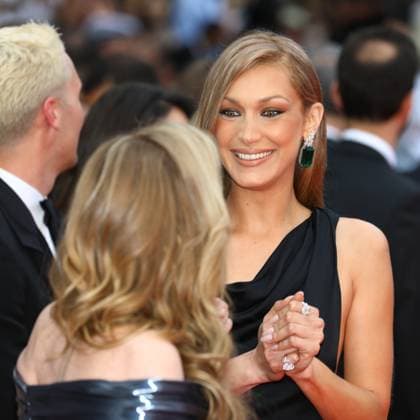 May 13, 2025, Cannes, Cote D azur, France: BELLA HADID dazzles on the red carpet for the Opening Ceremony and the Leave One Day Premiere screening at the 78th Annual Cannes Film Festival at Palais des Festivals in Cannes, France Cannes France - ZUMAc179 20250513_zep_c179_069 Copyright: xMickaelxChavetx