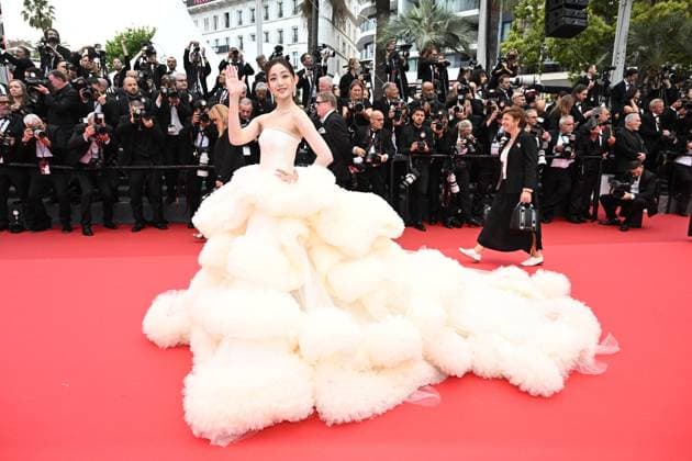 RECORD DATE NOT STATED 78th Cannes Film Festival Opening Ceremony - France Wan Qianhui attends the red carpet for the opening ceremony and Partir Un Jour (Leave One Day) screening at the 78th annual Cannes Film Festival at Palais des Festivals on May 13, 2025 in Cannes, France. Photo by David Niviere ABACAPRESS.COM Cannes France  Copyright: xNivierexDavid ABACAPRESS.COMx