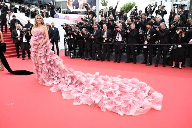 RECORD DATE NOT STATED 78th Cannes Film Festival Opening Ceremony - France Heidi Klum attends the red carpet for the opening ceremony and Partir Un Jour (Leave One Day) screening at the 78th annual Cannes Film Festival at Palais des Festivals on May 13, 2025 in Cannes, France. Photo by David Niviere ABACAPRESS.COM Cannes France  Copyright: xNivierexDavid ABACAPRESS.COMx