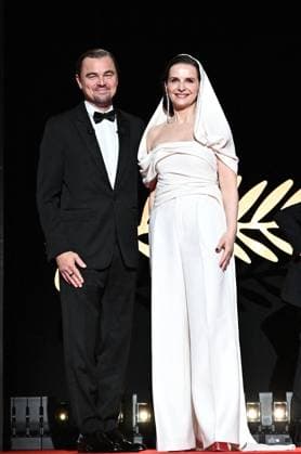 RECORD DATE NOT STATED Robert De Niro Receives Honorary Palme D Or - France Leonardo Dicaprio and Juliette Binoche are seen onstage during the opening ceremony at the 78th annual Cannes Film Festival at the Palais de Festival on May 13, 2025 in Cannes, France. Photo by David Niviere ABACAPRESS.COM Cannes France  Copyright: xNivierexDavid ABACAPRESS.COMx