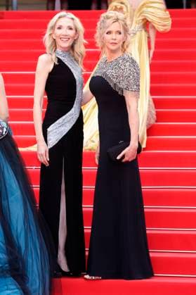 Helen Hoehne and Veronica Ferres at the Opening Ceremony with the premiere of the feature film Partir un jour Leave One Day at the Festival de Cannes 2025 78 Cannes International Film Festival at the Palais des Festivals Cannes, 13 05 2025 Foto:xD.xBedrosianx xFuturexImagex opening_cannes_5523