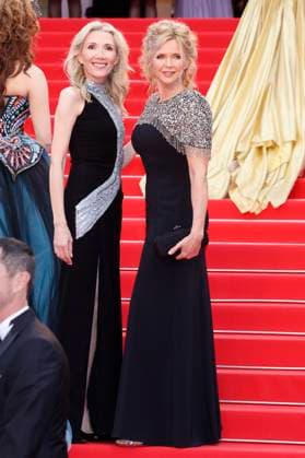 Helen Hoehne and Veronica Ferres at the Opening Ceremony with the premiere of the feature film Partir un jour Leave One Day at the Festival de Cannes 2025 78 Cannes International Film Festival at the Palais des Festivals Cannes, 13 05 2025 Foto:xD.xBedrosianx xFuturexImagex opening_cannes_5524