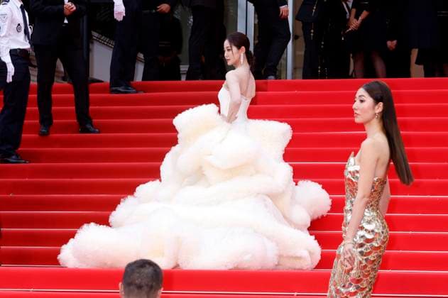 Qianhui Wan at the Opening Ceremony with the premiere of the feature film Partir un jour Leave One Day at the Festival de Cannes 2025 78 Cannes International Film Festival at the Palais des Festivals Cannes, 13 05 2025 Foto:xD.xBedrosianx xFuturexImagex opening_cannes_5536