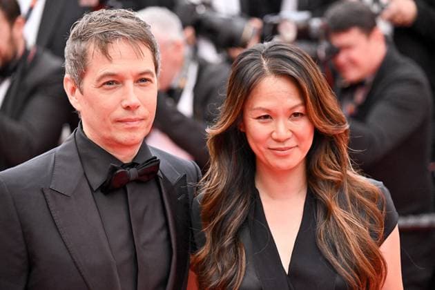 Cannes Opening Ceremony JR Sean Baker, Samantha Quan attending the Opening Ceremony of the 78th Cannes Film Festival in Cannes, France on May, 13, 2025. Photo by Julien Reynaud APS-Medias ABACAPRESS.COM Cannes France  Copyright: xReynaudxJulien APS-Medias ABACAx