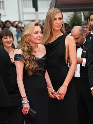 Cannes, Cannes, France: Cannes, 78th Cannes Film Festival 2025 - Evening 1 - Opening Night - Opening Ceremony. Pictured: Caroline Scheufele, Bella Hadid Cannes France  - ZUMAp169 20250513_zea_p169_1085 Copyright: xSimonexComix