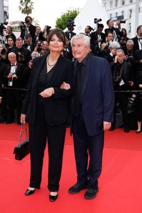 Valérie Perrin et son mari Claude Lelouch Montée des marches du film Partir un jour pour la cérémonie douverture du 78ème Festival International du Film de Cannes, au Palais des Festivals à Cannes Le 13 mai 2025 Jacovides Moreau Bestimage Red carpet of the movie Leave One Day for the opening of the 78th Cannes International Film Festival at the Palais des Festivals in Cannes, France On may 13th 2025  Copyright: xJACOVIDES-MOREAUx xBESTIMAGExJACOVIDES-MOREAUx xBESTIMAGEx