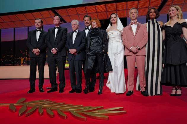 78eme Festival International du Film de Cannes Cérémonie douverture 78th International Cannes Film Festival Inside opening ceremony 444096 2025 05 13 France Berry, Halle Strong, Jeremy Binoche, Juliette DiCaprio, Leonardo De Niro, Robert Farmer, Mylène Tarantino, Quentin Lafitte, Laurent Rohrwacher, Alba  Copyright: xSergexArnalx xStarfacex STAR_444096_058
