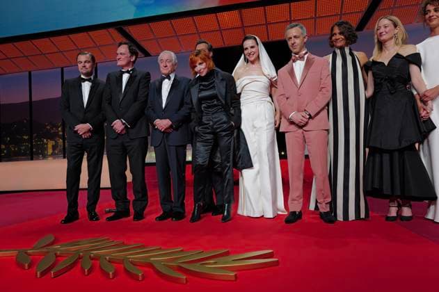 78eme Festival International du Film de Cannes Cérémonie douverture 78th International Cannes Film Festival Inside opening ceremony 444096 2025 05 13 France Berry, Halle Strong, Jeremy Binoche, Juliette DiCaprio, Leonardo De Niro, Robert Farmer, Mylène Tarantino, Quentin Lafitte, Laurent Rohrwacher, Alba  Copyright: xSergexArnalx xStarfacex STAR_444096_062
