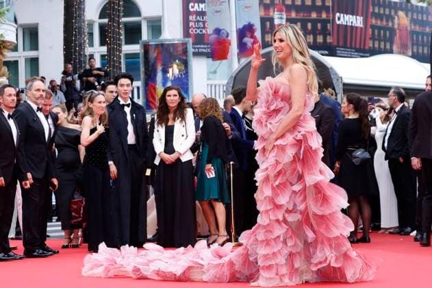 Heidi Klum at the Opening Ceremony with the premiere of the feature film Partir un jour Leave One Day at the Festival de Cannes 2025 78 Cannes International Film Festival at the Palais des Festivals Cannes, 13 05 2025 Foto:xD.xBedrosianx xFuturexImagex opening_cannes_5587