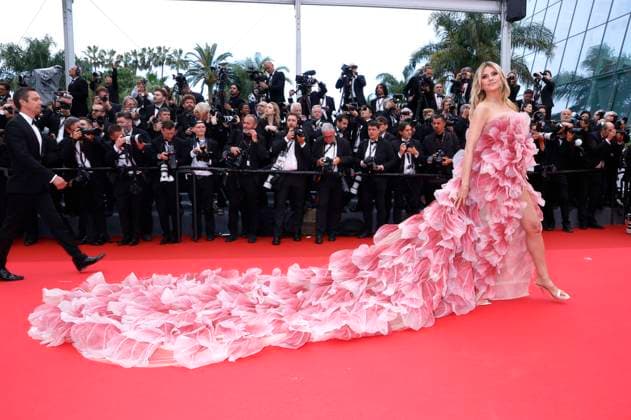 Heidi Klum at the Opening Ceremony with the premiere of the feature film Partir un jour Leave One Day at the Festival de Cannes 2025 78 Cannes International Film Festival at the Palais des Festivals Cannes, 13 05 2025 Foto:xD.xBedrosianx xFuturexImagex opening_cannes_5589