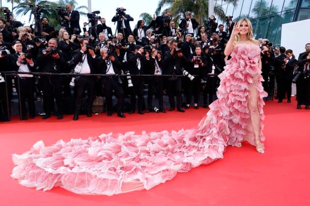 Heidi Klum at the Opening Ceremony with the premiere of the feature film Partir un jour Leave One Day at the Festival de Cannes 2025 78 Cannes International Film Festival at the Palais des Festivals Cannes, 13 05 2025 Foto:xD.xBedrosianx xFuturexImagex opening_cannes_5590