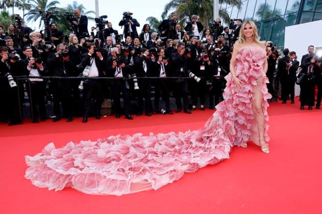 Heidi Klum at the Opening Ceremony with the premiere of the feature film Partir un jour Leave One Day at the Festival de Cannes 2025 78 Cannes International Film Festival at the Palais des Festivals Cannes, 13 05 2025 Foto:xD.xBedrosianx xFuturexImagex opening_cannes_5591