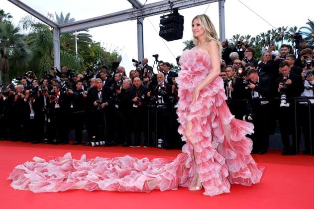 Heidi Klum at the Opening Ceremony with the premiere of the feature film Partir un jour Leave One Day at the Festival de Cannes 2025 78 Cannes International Film Festival at the Palais des Festivals Cannes, 13 05 2025 Foto:xD.xBedrosianx xFuturexImagex opening_cannes_5592