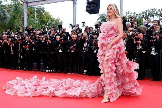 Heidi Klum at the Opening Ceremony with the premiere of the feature film Partir un jour Leave One Day at the Festival de Cannes 2025 78 Cannes International Film Festival at the Palais des Festivals Cannes, 13 05 2025 Foto:xD.xBedrosianx xFuturexImagex opening_cannes_5593