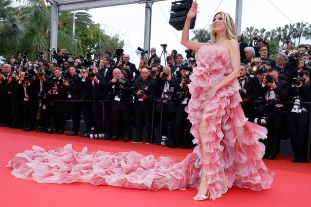 Heidi Klum at the Opening Ceremony with the premiere of the feature film Partir un jour Leave One Day at the Festival de Cannes 2025 78 Cannes International Film Festival at the Palais des Festivals Cannes, 13 05 2025 Foto:xD.xBedrosianx xFuturexImagex opening_cannes_5594