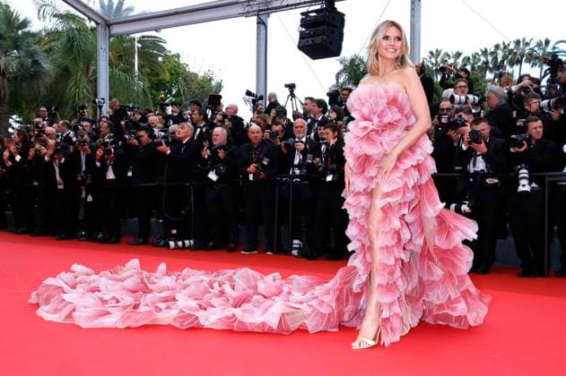 Heidi Klum at the Opening Ceremony with the premiere of the feature film Partir un jour Leave One Day at the Festival de Cannes 2025 78 Cannes International Film Festival at the Palais des Festivals Cannes, 13 05 2025 Foto:xD.xBedrosianx xFuturexImagex opening_cannes_5595