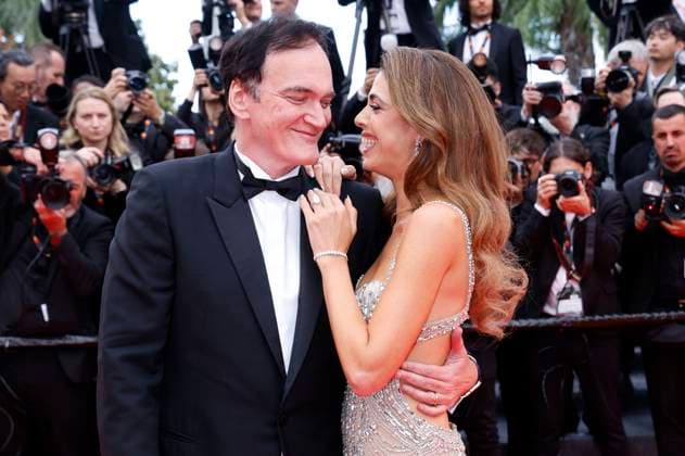 Quentin Tarantino with wife Daniella Pick at the Opening Ceremony with the premiere of the feature film Partir un jour Leave One Day at the Festival de Cannes 2025 78 Cannes International Film Festival at the Palais des Festivals Cannes, 13 05 2025 Foto:xD.xBedrosianx xFuturexImagex opening_cannes_5606