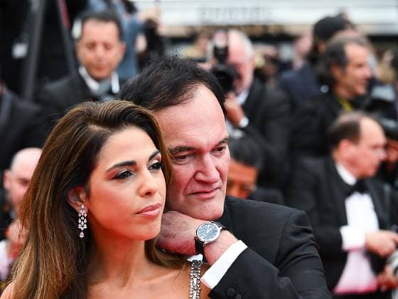 Cannes, France: Cannes, 78th Cannes Film Festival 2025 - Evening 1 - Opening Ceremony - In the photo: Quentin Tarantino, Daniella Pick Cannes France  - ZUMAp169 20250513_zea_p169_1279 Copyright: xManuelexMangiarottix