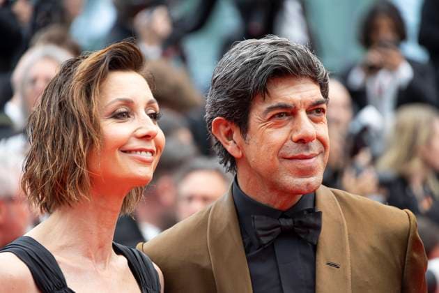Cannes opening ceremony Anna Ferzetti and Pierfrancesco Favino - Opening Ceremony And Partir Un Jour (Leave One Day) Red Carpet at the 78th Annual Cannes Film Festival in Cannes, France on May 13, 2025.  Copyright: x Chassery+Courdjix