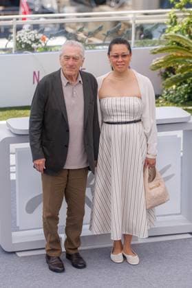 Festival de Cannes Red Carpet Opening Ceremony Robert De Niro and Tiffany Chen at the Photocall for the Palme dOr at the 78 Cannes Film Festival on 13 05 2025 Copyright: xEventpressxKochanx