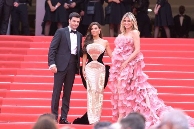 Montée des marches of the film Leave One Day for the opening ceremony of the 78th Cannes International Film Festival at the Palais des Festivals in Cannes Eva Longoria, Carlos Sainz Jr Heidi Klum Montée des marches of the film Leave One Day for the opening ceremony of the 78th Cannes International Film Festival, au Palais des Festivals à Cannes On may 13th 2025 Rachid Bellak Bestimage Red carpet of the movie Leave One Day for the opening of the 78th Cannes International Film Festival at the Palais des Festivals in Cannes, France On may 13th 2025 Cannes France  Copyright: xRACHIDxBELLAKx xBESTIMAGExRACHIDxBELLAKx xBESTIMAGEx